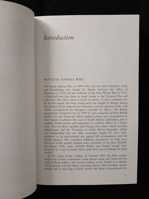 The Origins of The South African War 1899-1902 by Iain R Smith