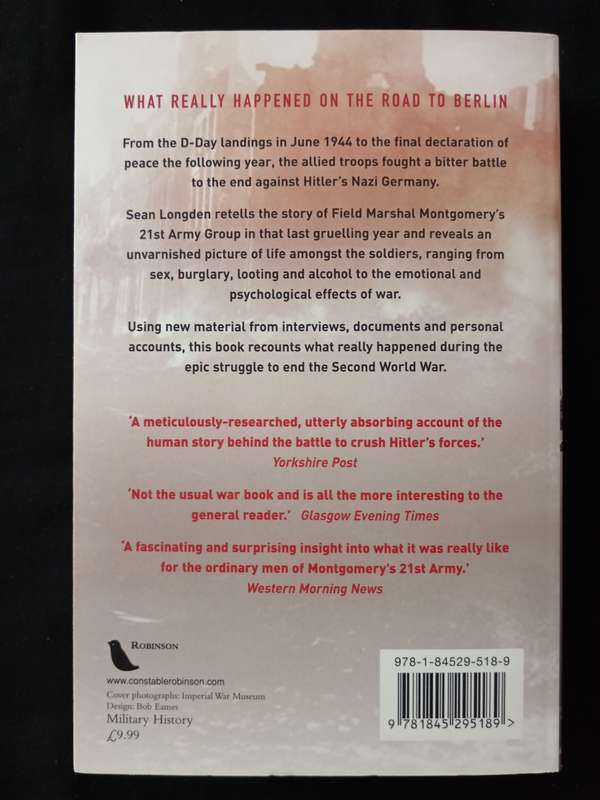 To The Victor The Spoils by Sean Longden