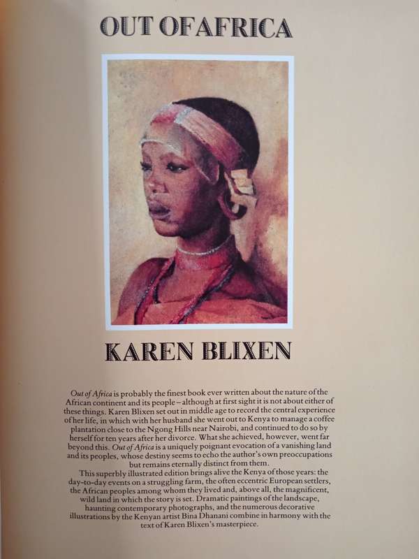 Out of Africa by Karen Blixen