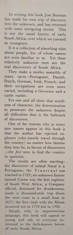Who Really Discovered South Africa? by Jose Burman