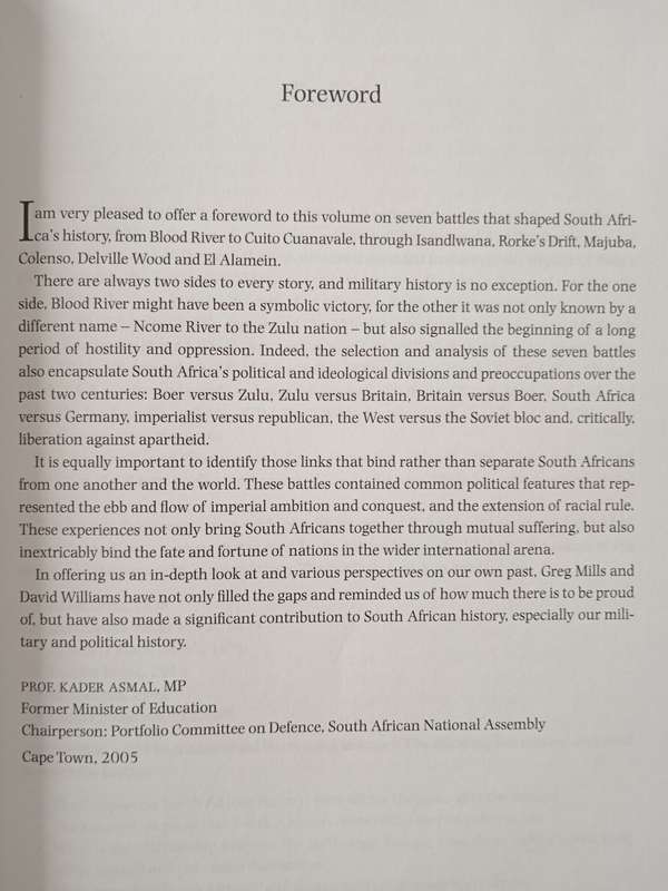 Seven Battles that Shaped South Africa by Greg Mills & David Williams