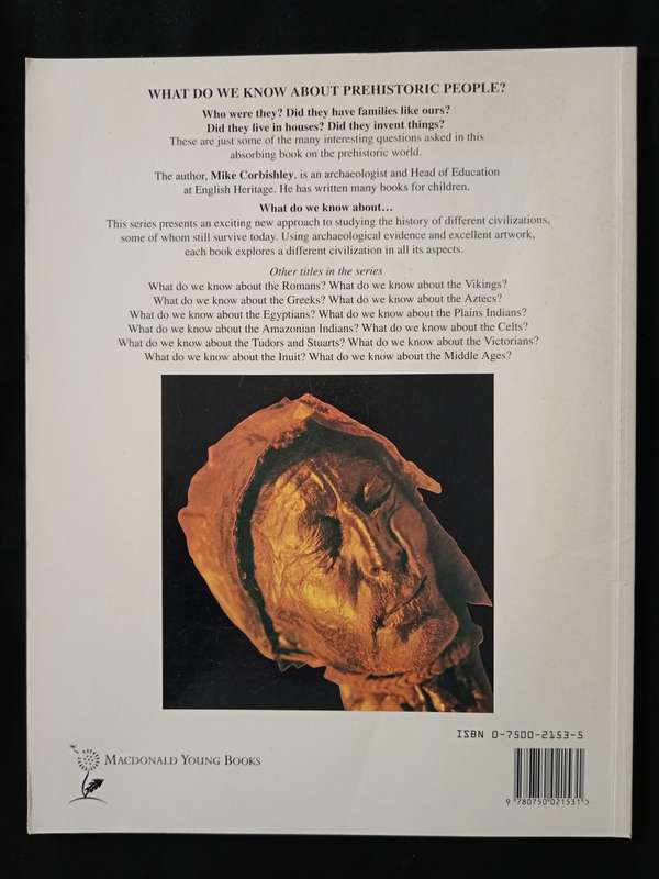 What Do We Know About Prehistoric People? by Mike Corbishley