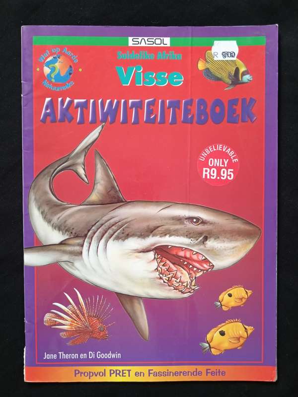 Suidelike Afrika Visser Aktuwiteiteboek by Jane Theron & Di Goodwin