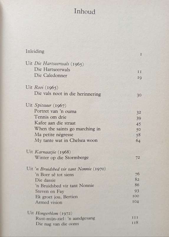 Hennie Aucamp in Een Kraal Compiled by Elize Botha