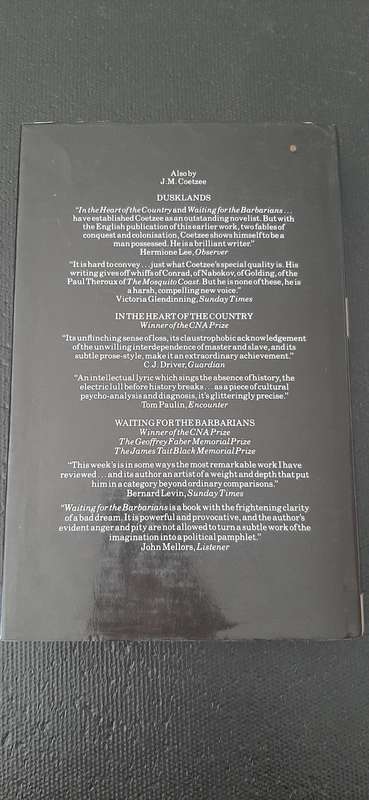 Life & Times of Michael K by J.M. Coetzee - First Edition