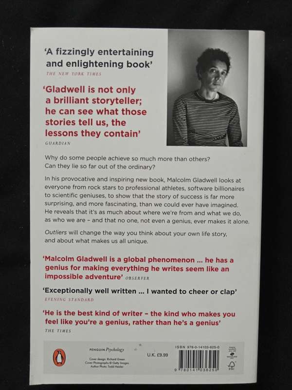Outliers by Malcolm Gladwell