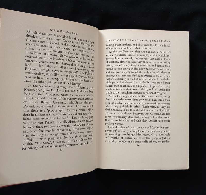 We Europeans by Julian S Huxley & A C Haddon