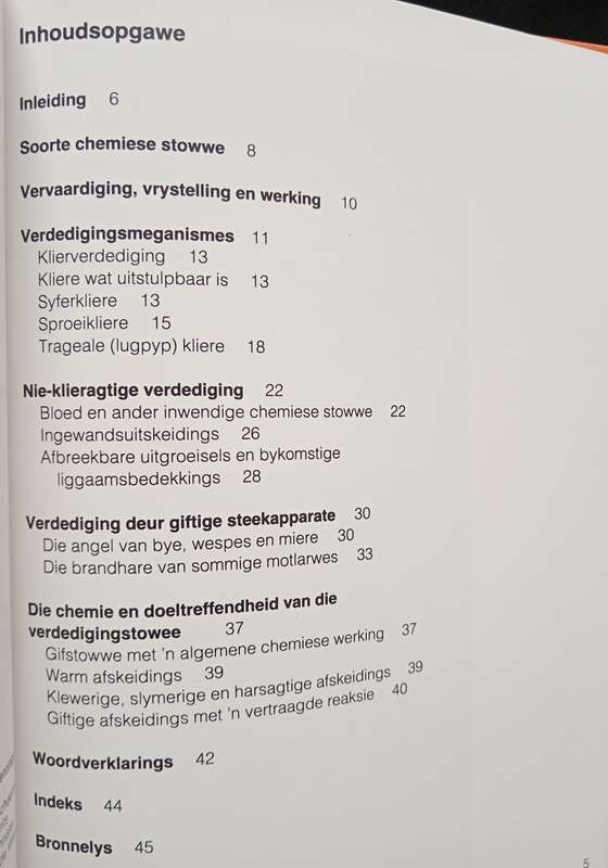 Chemiese Verdediging by Insekte deur JA Britz