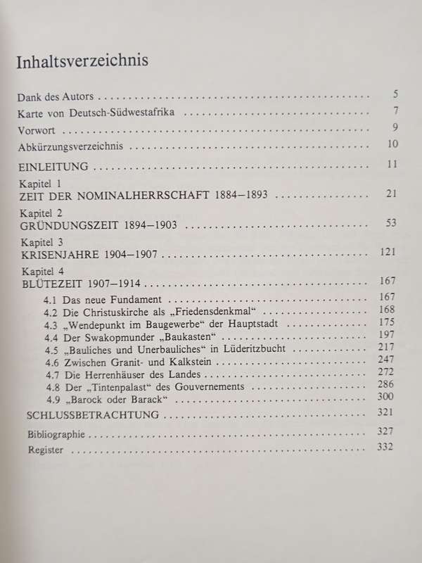 Baukunst in Südwestafrika 1884-1914 by Walter Peters