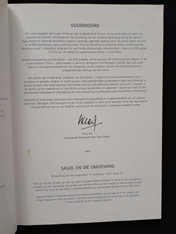 Sasol Vetplante van Suid-Afrika by Ernst van Jaarsveld, Ben-Erik van Wyk & Gideon Smith