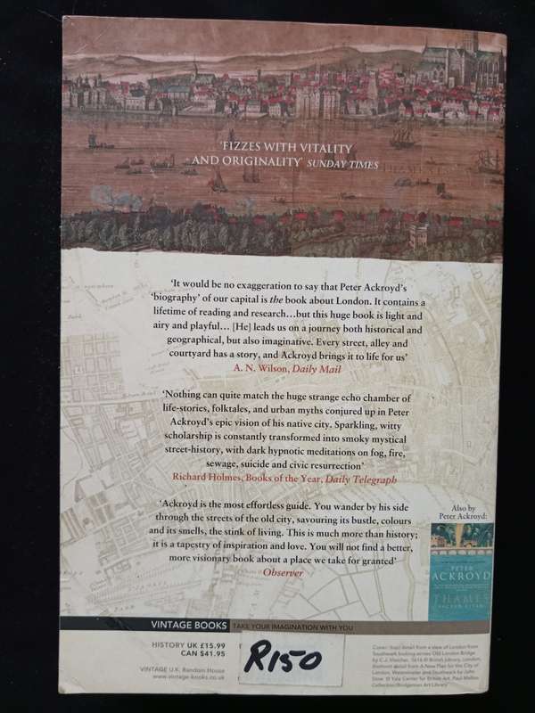 London The Biography by Peter Ackroyd