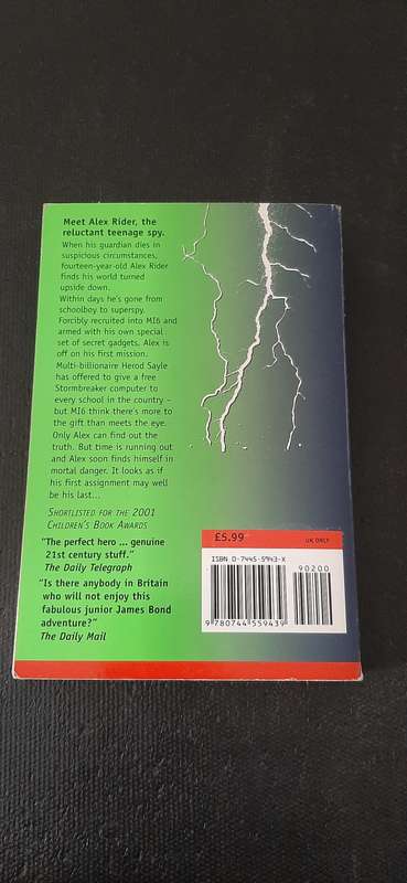 Stormbreaker by Anthony Horowitz