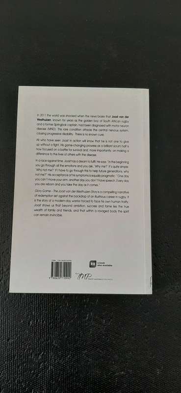 Glory Game - The Joost van der Westhuizen Story by Joost van der Westhuizen and Odette Schwegler