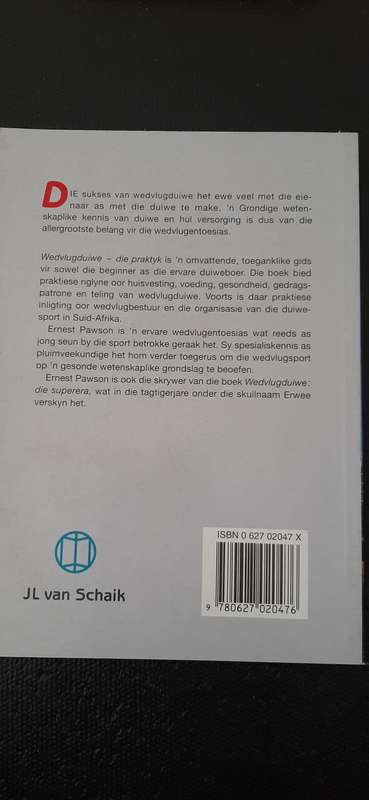 Wedvlug-Duiwe - die praktyk by Ernest Pawson