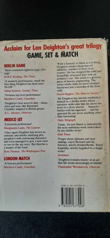 Game, Set & Match by Len Deighton