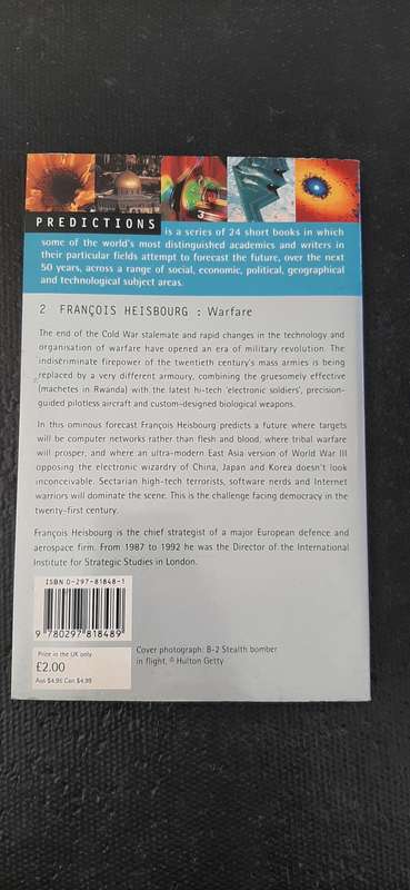 Predictions 2 - The future of Warfare by Francois Heisbourg
