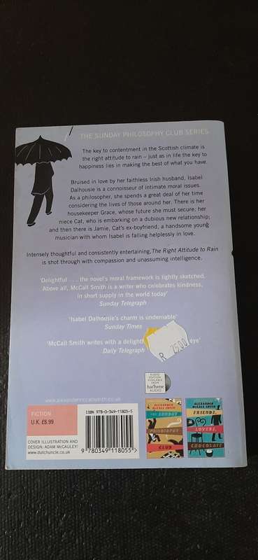 The Right Attitude to Rain by Alexander McCall Smith