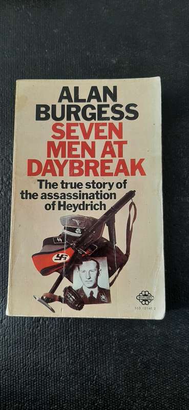 Seven men at daybreak by Alan Burgess