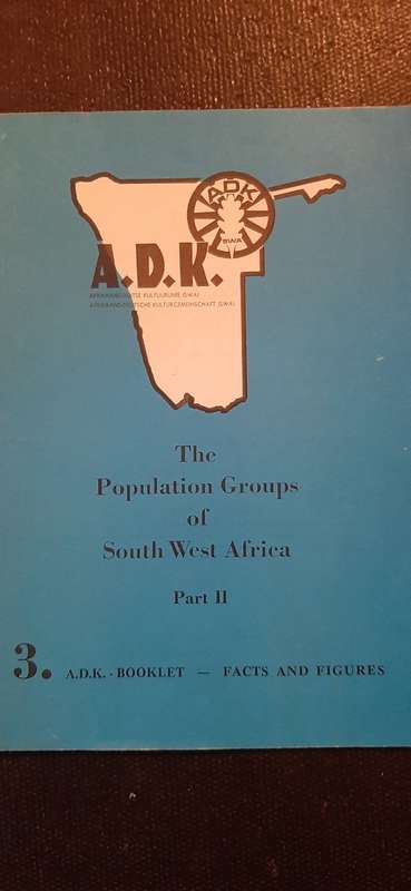 The Population Groups of South West Africa Part II