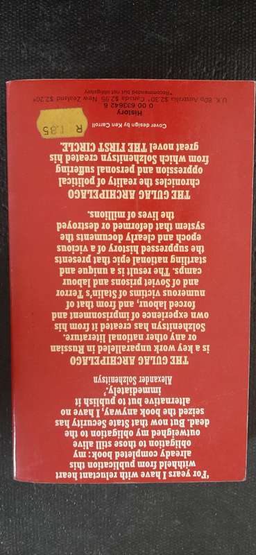 The Gulag Archipelago by Alexander Solzhenitsyn