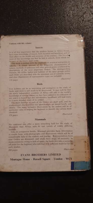 Nature Study for Africa Reptiles by G.F. Thistleton