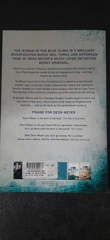 The Woman in the Blue Cloak by Deon Meyer