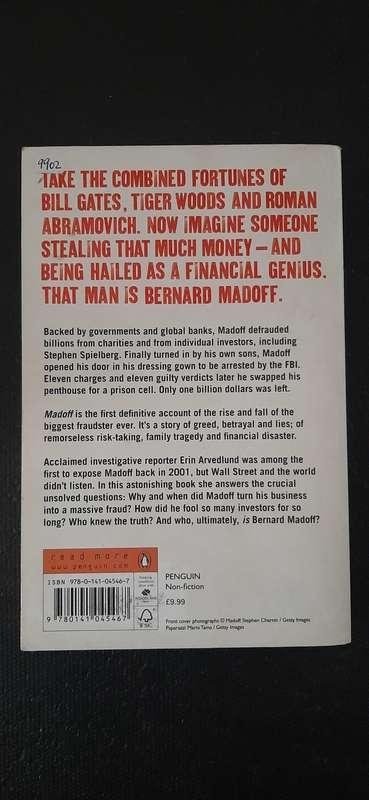 Madoff - The man who stole $65 Billion by Erin Arvedlund