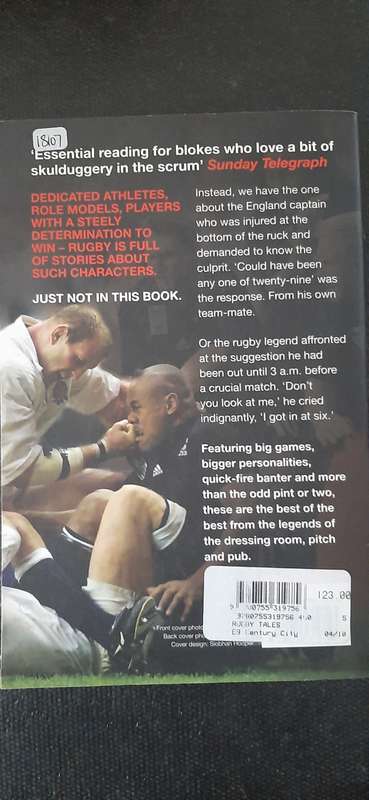Dallaglio`s Rugby Tales by Lawrence Dallaglio