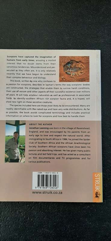 Scorpions of Southern Africa by Jonathan Leeming