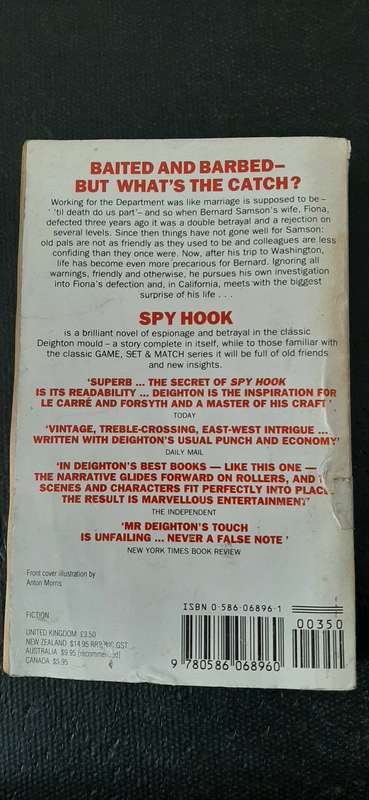 Spy Hook by Len Deighton