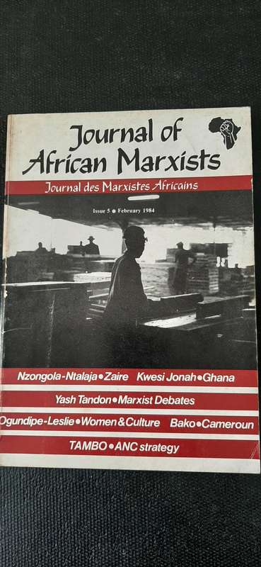 Journal of African Marxists by