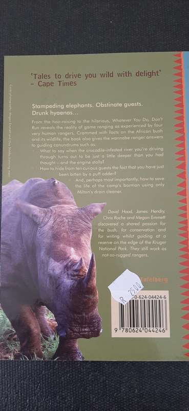 Whatever you do, don`t run by David Hood, James Hendry, Chris Roche, Megan Emmett