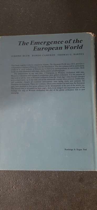 The European World Since 1815: Triumph and transition by Jerome Blum, Rondo Cameron, Thomas G Barnes