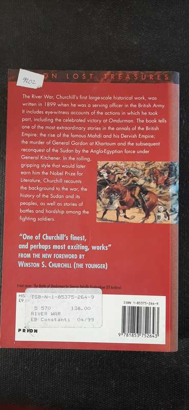 The River War by Winston S. Churchill