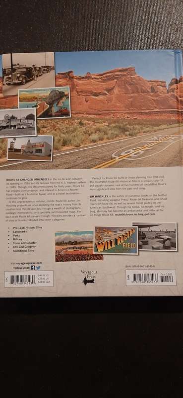 The Illustrated Route 66 Historical Atlas by Jim Hinckley