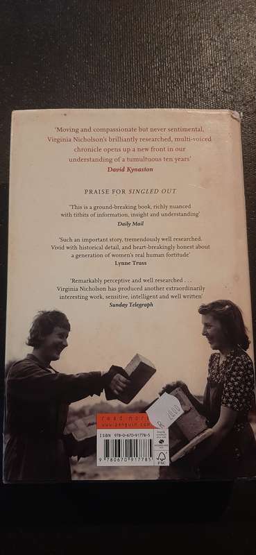 Millions Like Us - Women`s lives in war and peace 1939 - 1949 by Virginia Nicholson