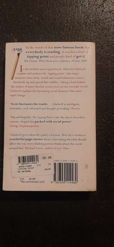 The Tipping Point by Malcolm Gladwell
