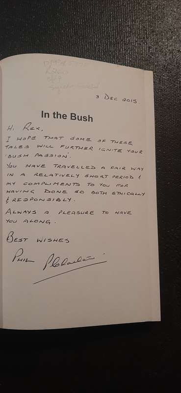 In the Bush by Phil Claxton (Signed & inscribed)
