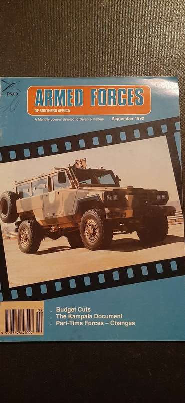 Armed Forces of Southern Africa - September 1992