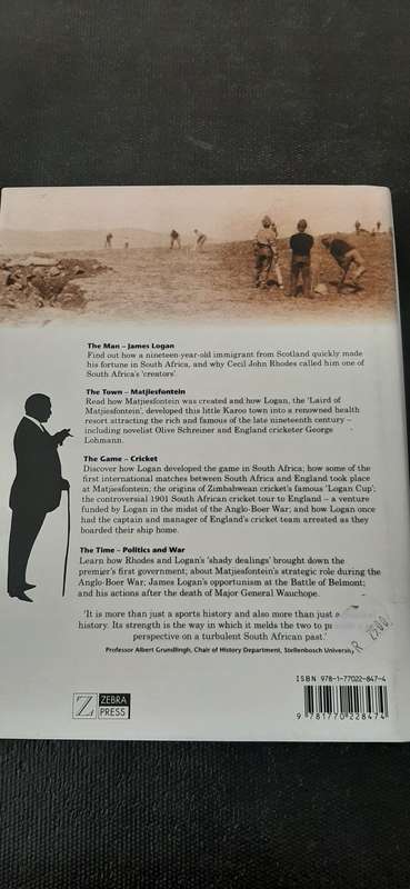 Empire War & Cricket in South Africa - Logan of Matjiesfontein by Dean Allen (Signed)