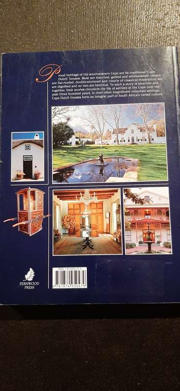 Cape Dutch Houses and Other old Favourites by Phillida Brooke Simons