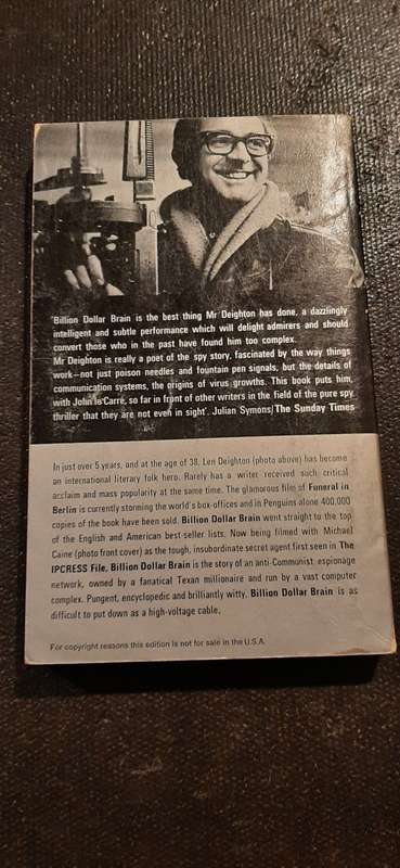 Billion Dollar Brain by Len Deighton
