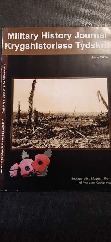 Military History Journal Vol 17, No. 1, June 2016