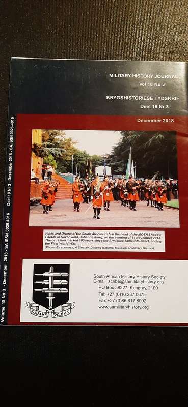 Military History Journal Vol 18, No. 3, June 2018