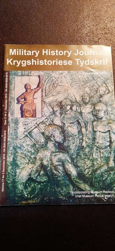 Military History Journal Vol 17, No. 2, December 2016