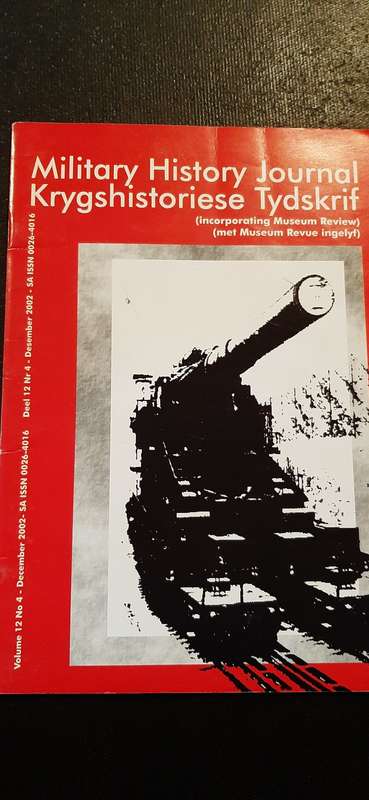 Military History Journal Vol 12, No. 4, December 2002