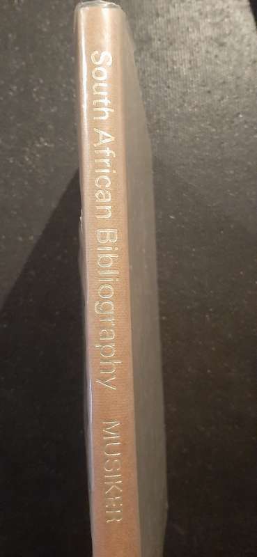 South African Bibliography by Reuben Musiker