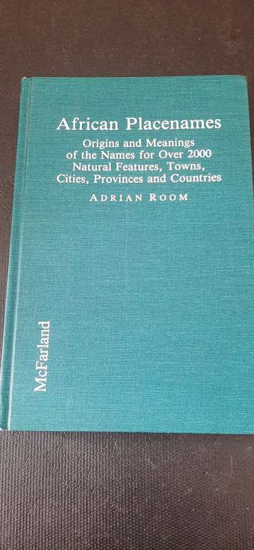 African Placenames by Adrian Room