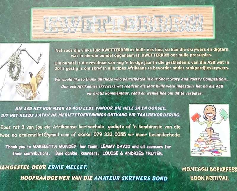 Kwetterrr!!! by Ernie Mellet  (Signed by Author)