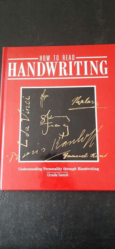 How to read Handwriting by Ornella Santoli